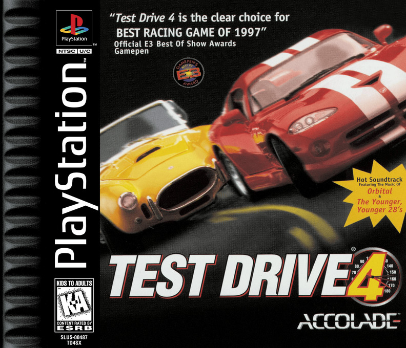 Test Drive 4 box art