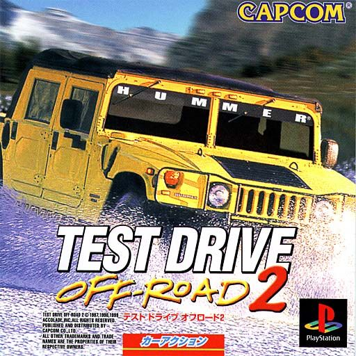 Test Drive 4X4 — box-2D (JP)