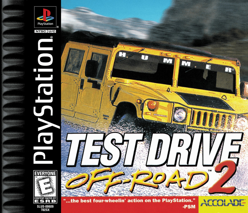 Test Drive 4X4 box art