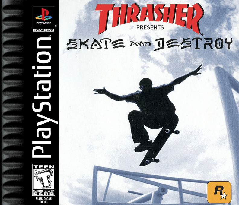 Thrasher - Skate And Destroy box art