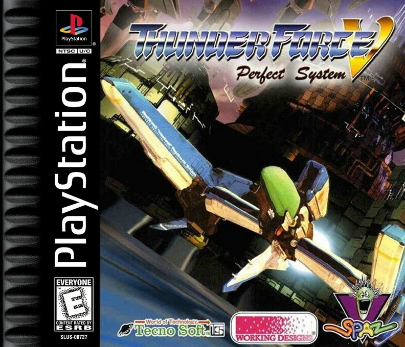 Thunder Force 5 - Perfect System box art