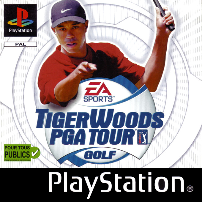 Tiger Woods Pga Tour Golf — box-2D (EU)