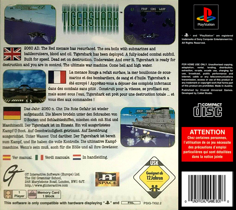 Tigershark — box-2D-back (EU)