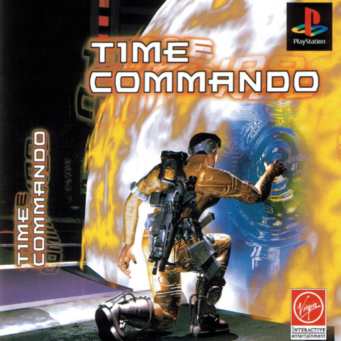 Time Commando — box-2D (JP)