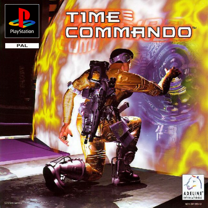 Time Commando — box-2D (EU)