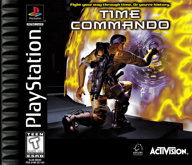 Time Commando box art