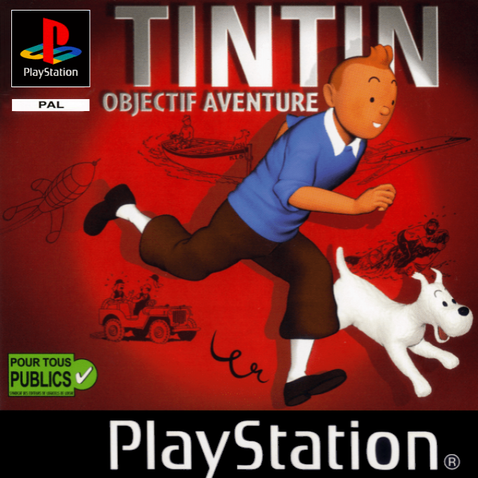 Tintin - Destination Adventure — box-2D (FR)