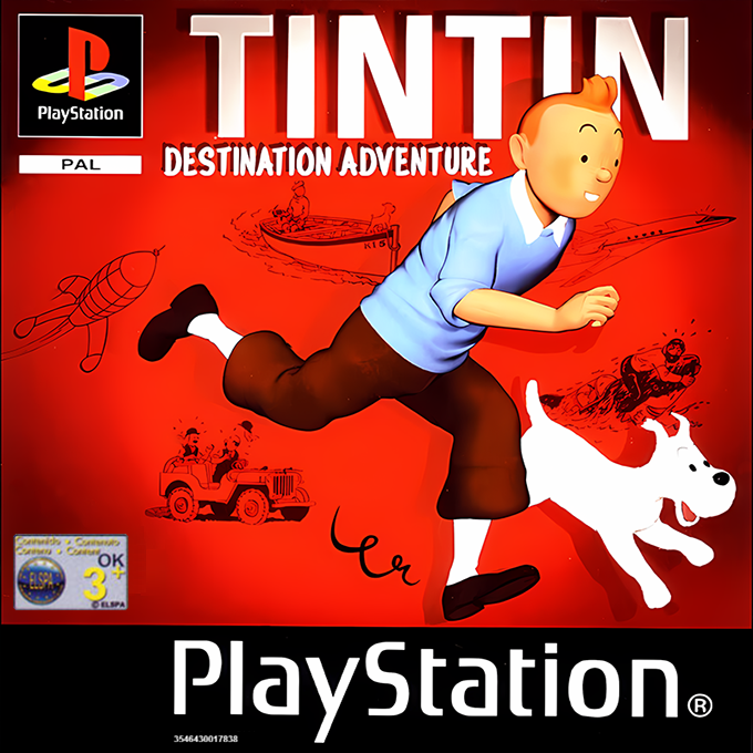 Tintin - Destination Adventure box art