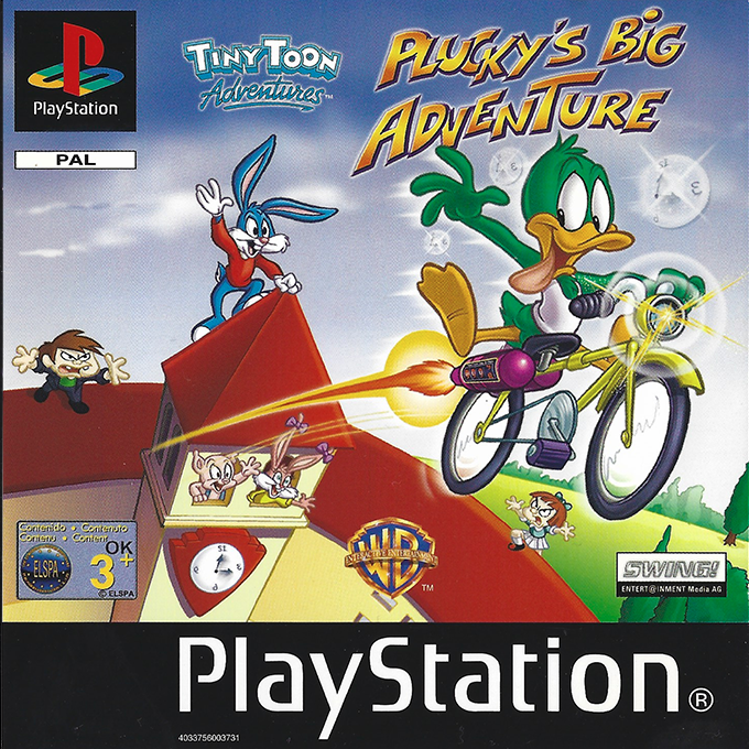 Tiny Toon Adventures - Plucky's Big Adventure — box-2D (EU)