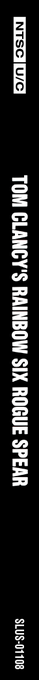 Tom Clancy's Rainbow Six - Rogue Spear — box-2D-side (US)