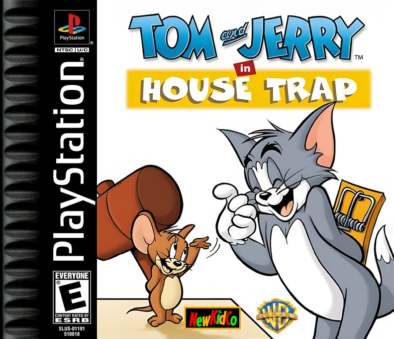 Tom And Jerry In House Trap box art