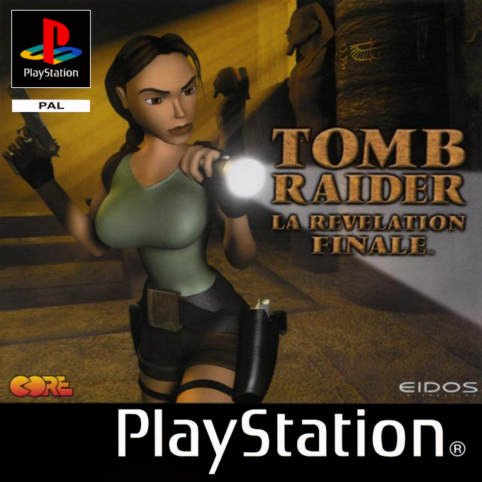 Tomb Raider - The Last Revelation — box-2D (FR)