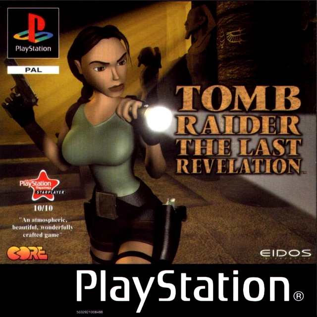 Tomb Raider - The Last Revelation — box-2D (EU)