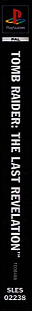 Tomb Raider - The Last Revelation — box-2D-side (DE)