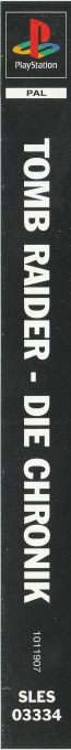 Tomb Raider Chronicles — box-2D-side (DE)