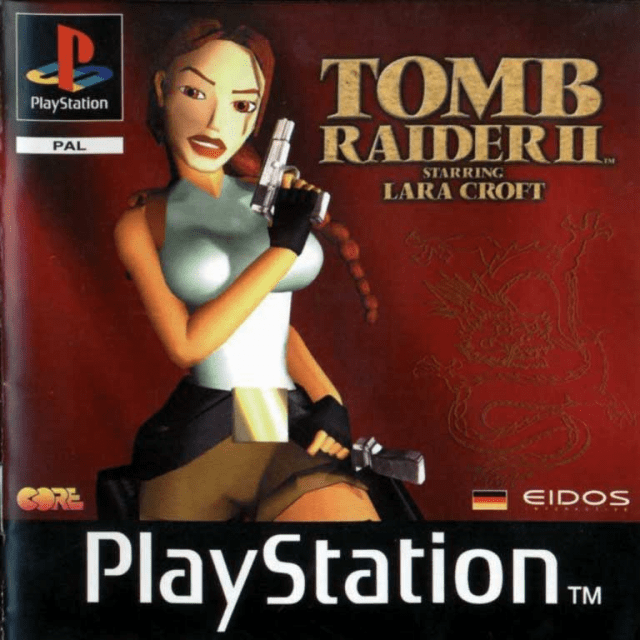 Tomb Raider 2 - Starring Lara Croft — box-2D (DE)