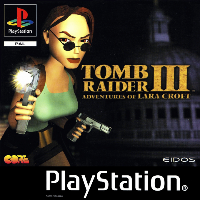 Tomb Raider 3 - Adventures Of Lara Croft — box-2D (EU)