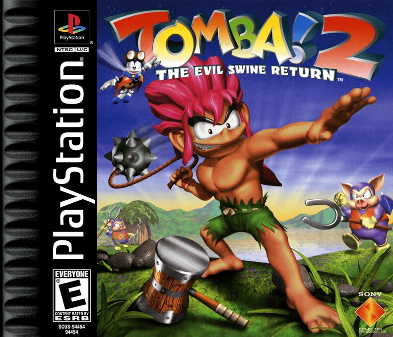 Tombi! 2 box art