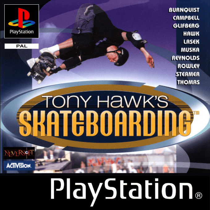 Tony Hawk's Skateboarding — box-2D (FR)