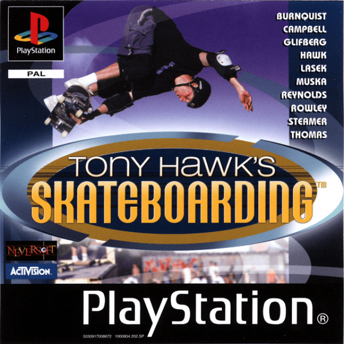Tony Hawk's Skateboarding — box-2D (EU)