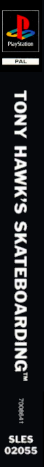 Tony Hawk's Skateboarding — box-2D-side (FR)