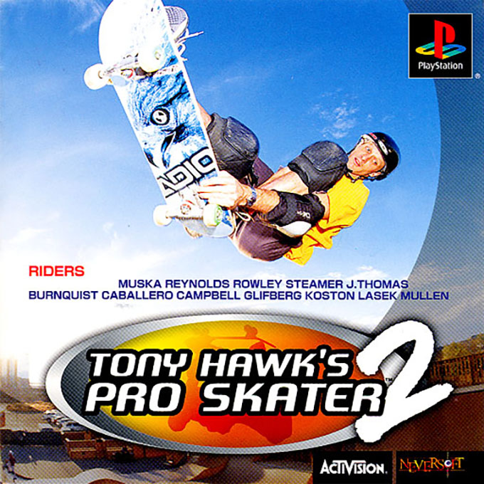 Tony Hawk's Pro Skater 2 — box-2D (JP)