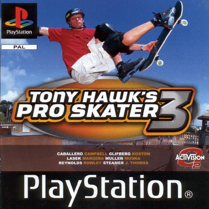 Tony Hawk's Pro Skater 3 — box-2D (EU)