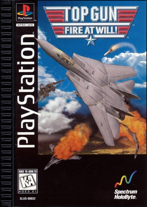Top Gun - Fire At Will — box-2D (AME)