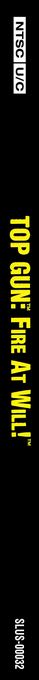 Top Gun - Fire At Will — box-2D-side (US)