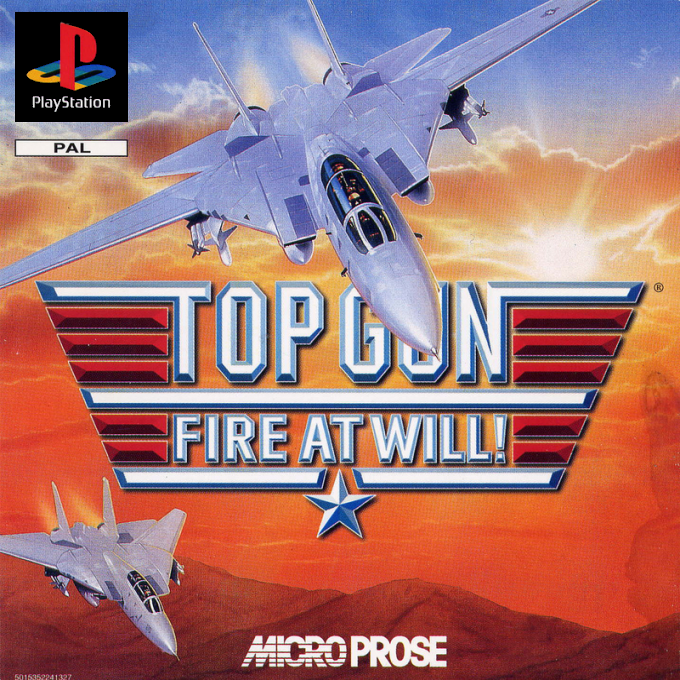 Top Gun - Fire At Will — box-2D (EU)