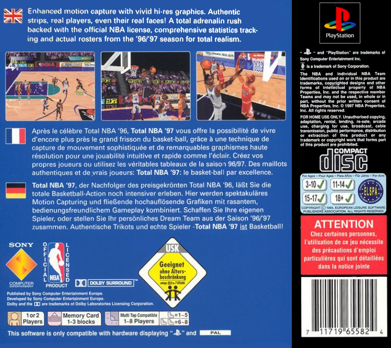 Total Nba 97 — box-2D-back (EU)