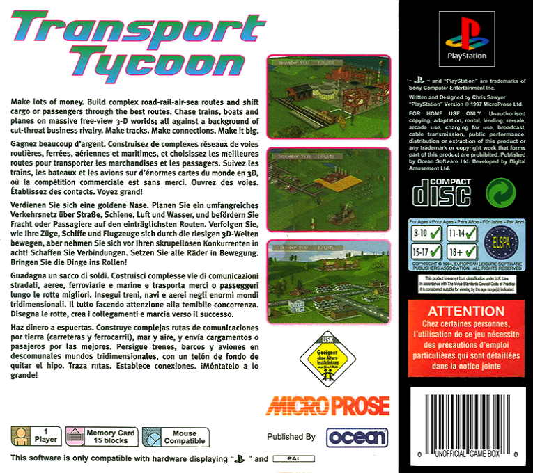 Transport Tycoon — box-2D-back (EU)