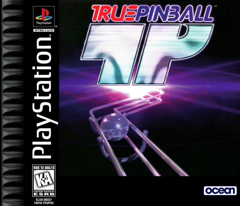 True Pinball box art