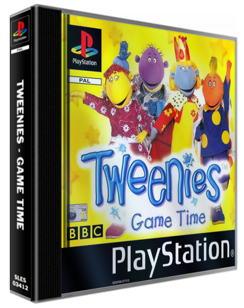 Tweenies - Game Time — box-3D (EU)