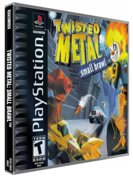 Twisted Metal - Small Brawl — box-3D (US)