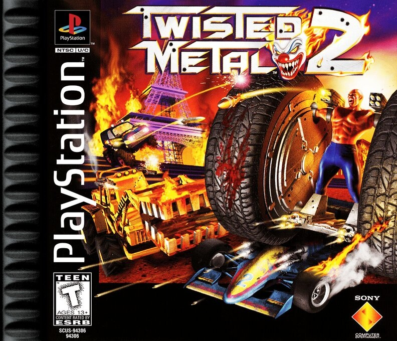 Twisted Metal - World Tour box art