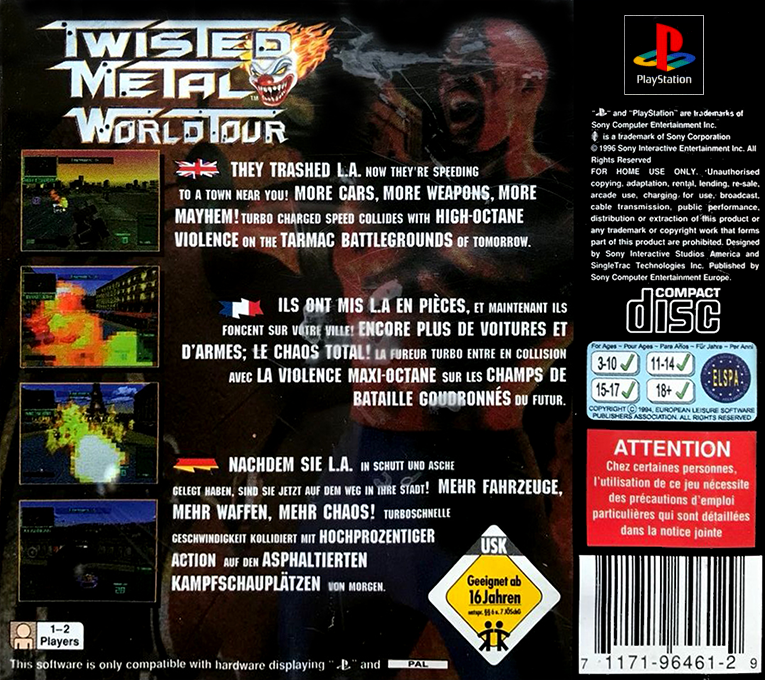 Twisted Metal - World Tour — box-2D-back (EU)