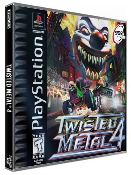 Twisted Metal 4 — box-3D (US)