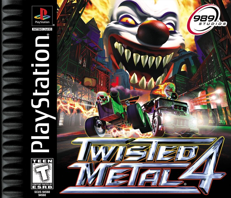 Twisted Metal 4 box art