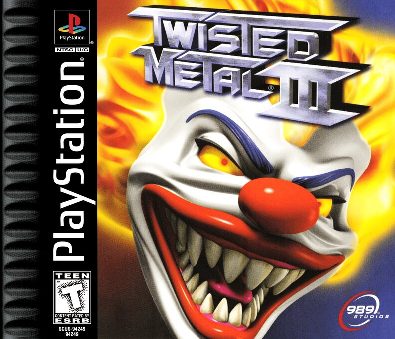 Twisted Metal 3 box art