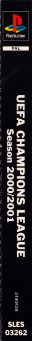 Uefa Champions League Season 2000-2001 — box-2D-side (EU)