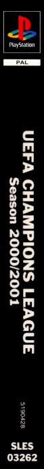 Uefa Champions League Season 2000-2001 — box-2D-side (FR)