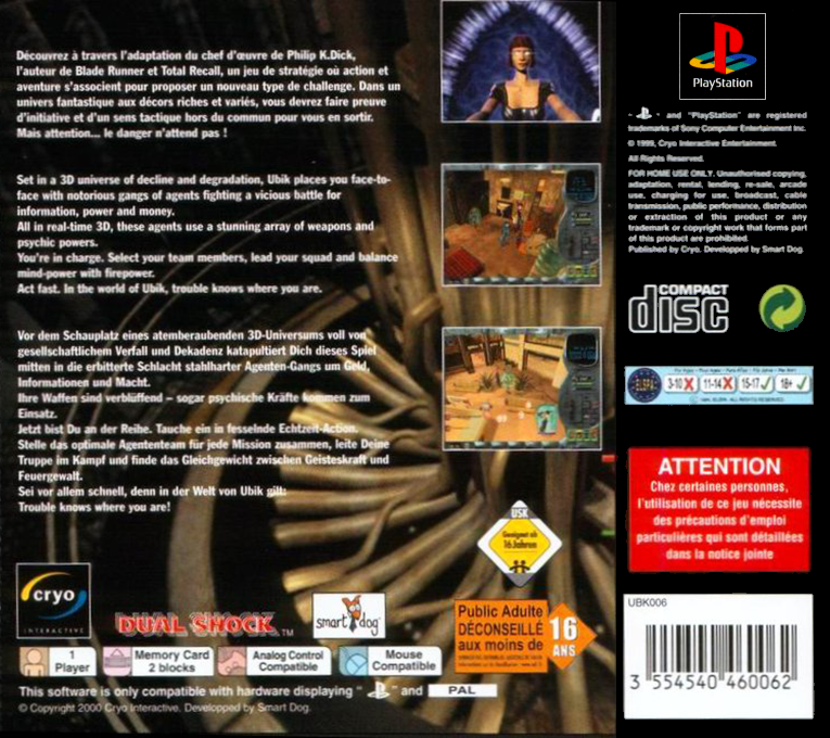 Ubik — box-2D-back (EU)