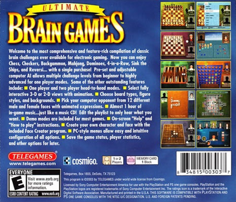 Ultimate Brain Games — box-2D-back (US)
