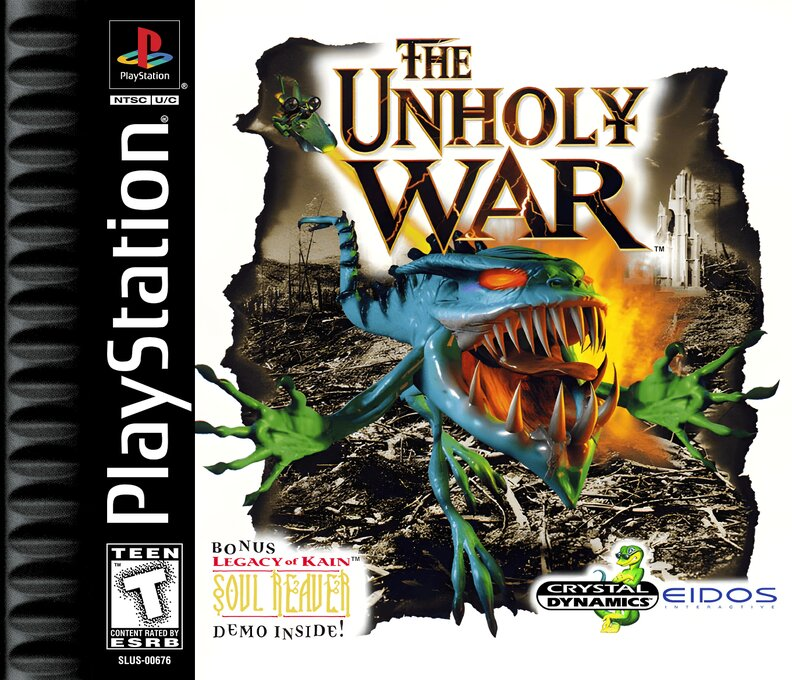 Unholy War, The box art