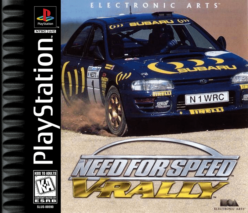 V-rally '97 - Championship Edition box art