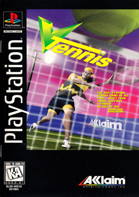 V-tennis box art
