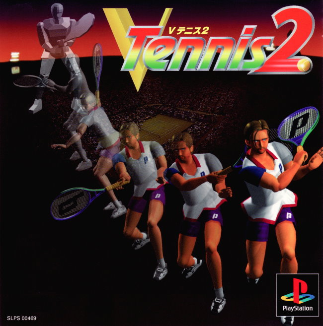 V-tennis 2 box art