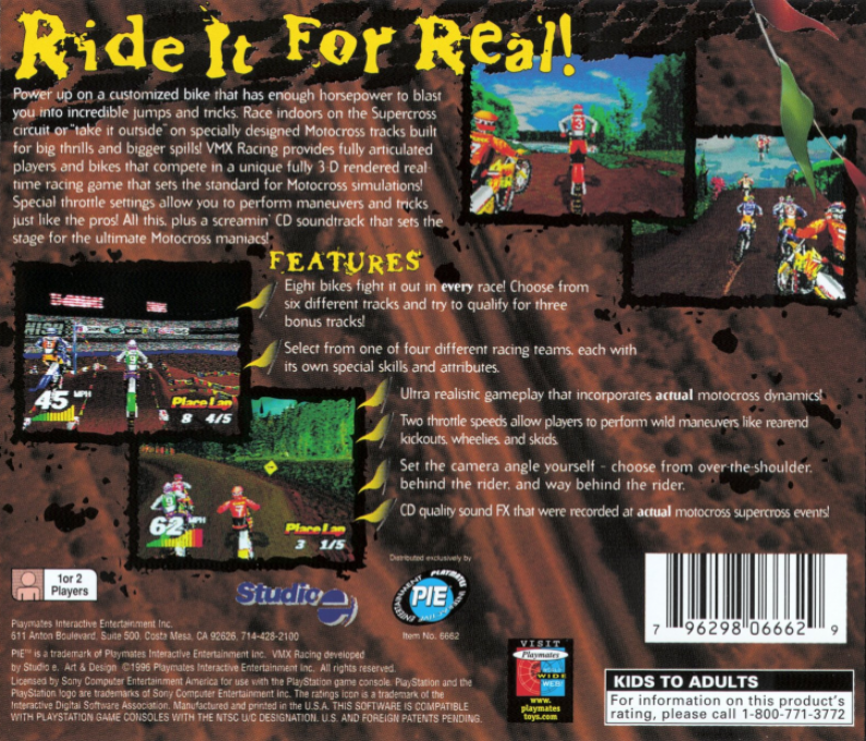 Vmx Racing — box-2D-back (US)