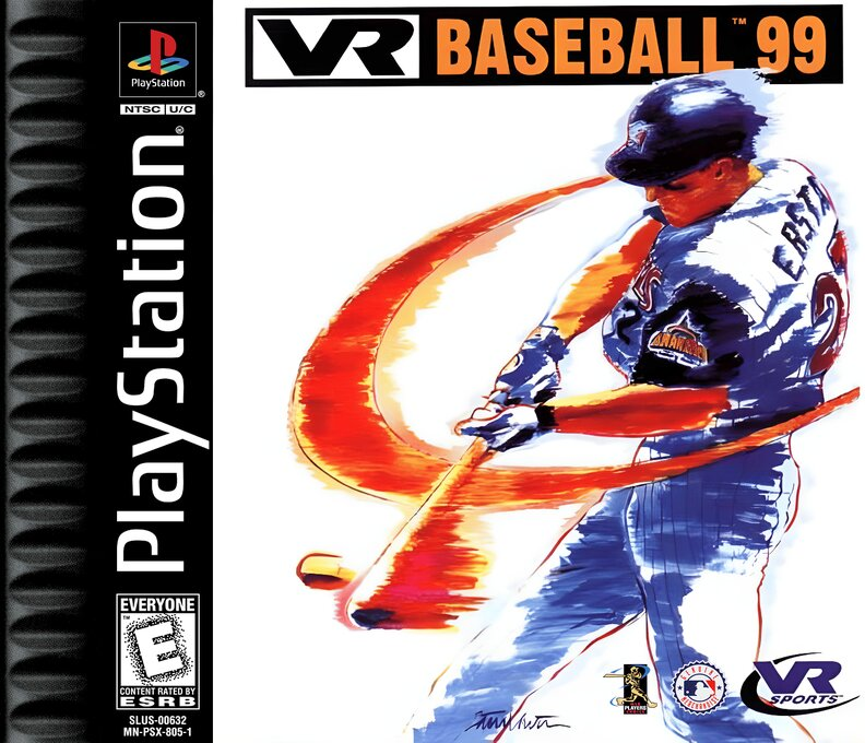 Vr Baseball '99 box art